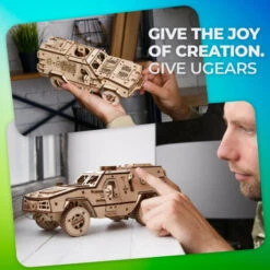 UGEARS 300pc Dozor-B Combat Vehicle 22 UGEARS 300pc Dozor-B Combat Vehicle -Model Toy Store UG70190 11