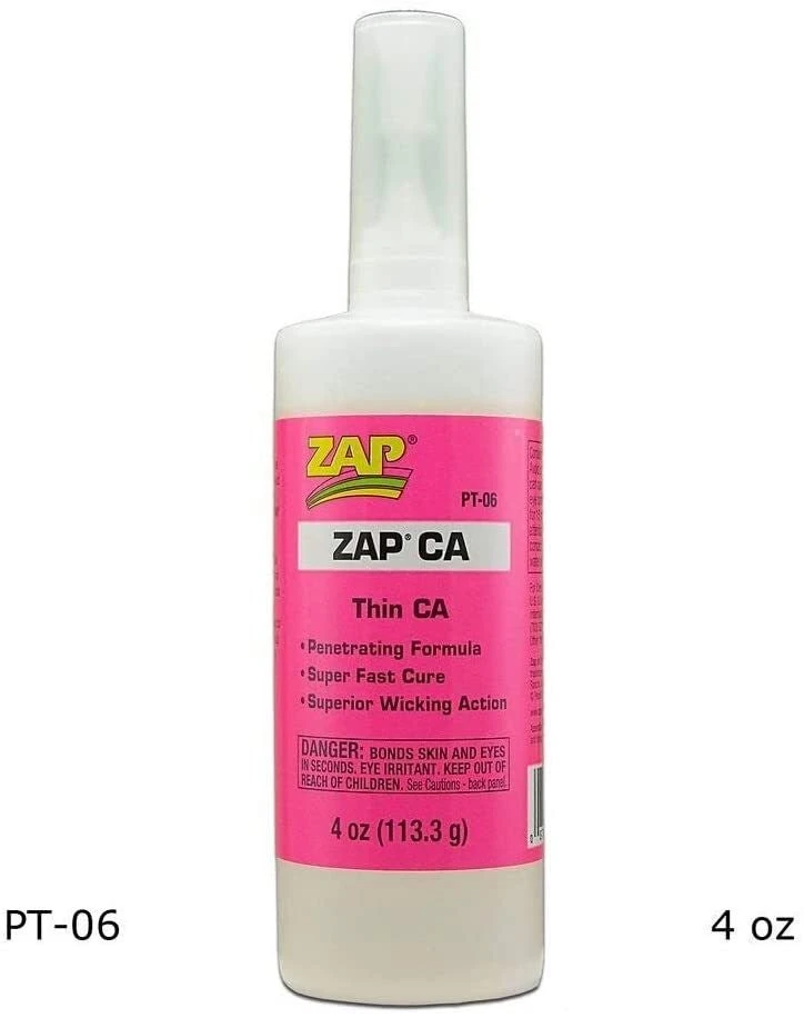 Zap CA 4oz 1 Zap CA 4oz