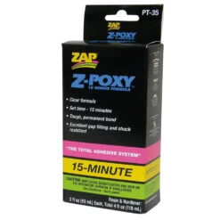 15 Minute ZPoxy 4 Fl.oz. 8 15 Minute ZPoxy 4 Fl.oz. -Model Toy Store ZPT35 2