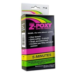 Z Poxy 8oz 5min -Model Toy Store ZPT38 1