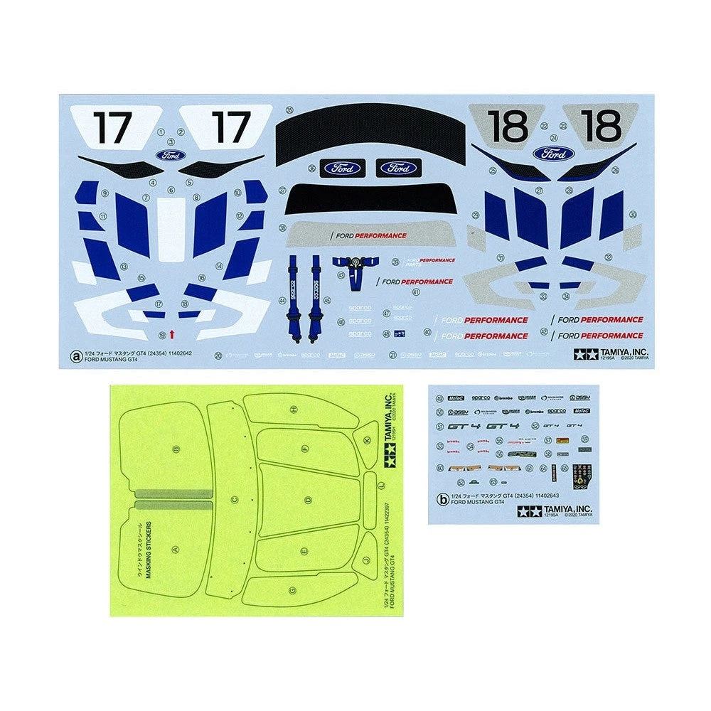 Tamiya 1/24 Ford Mustang GT4 10 Tamiya 1/24 Ford Mustang GT4 - Image 10