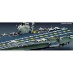 Academy 14212 1/800 U.S.S. CVN69 Eisenhower Plastic Model Kit -Model Toy Store b ac 14212 SUB 1