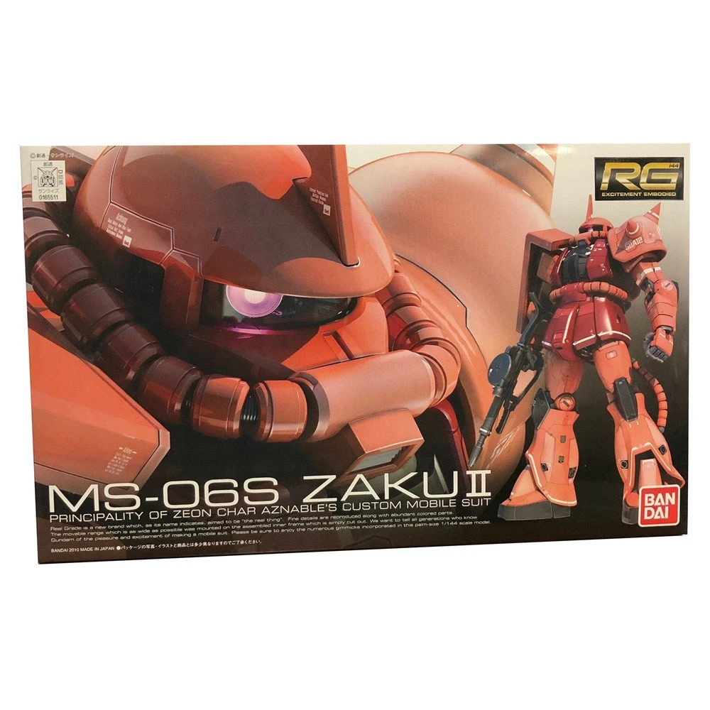 Bandai 1/144 RG MS06S ZAKU II 1 Bandai 1/144 RG MS06S ZAKU II
