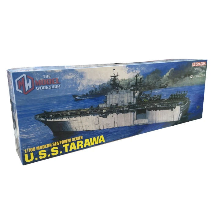 Dragon 7008 1/700 U.S.S. Tarawa Plastic Model Kit 2 Dragon 7008 1/700 U.S.S. Tarawa Plastic Model Kit - Image 2