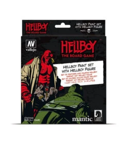 Vallejo 70187 Hellboy Acrylic Paint Set With Figure