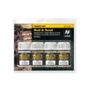 Vallejo 73191 Pigments Set Mud And Sand 4 X 35ml