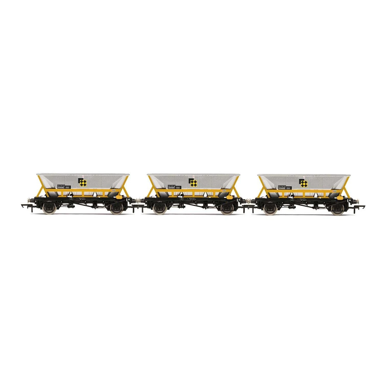 Hornby OO HAA HOPPER WAGONS THREE PACK BR COAL SECTOR ERA 8 1 Hornby OO HAA HOPPER WAGONS THREE PACK BR COAL SECTOR ERA 8