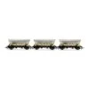 Hornby OO HFA HOPPER WAGONS THREE PACK BR COAL SECTOR ERA 8