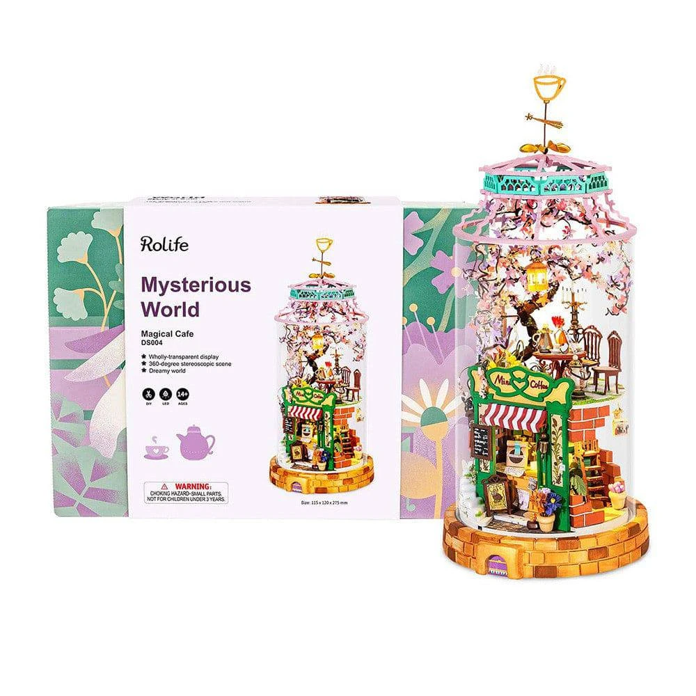 Robotime DIY Myst World Magical Cafe 1 Robotime DIY Myst World Magical Cafe