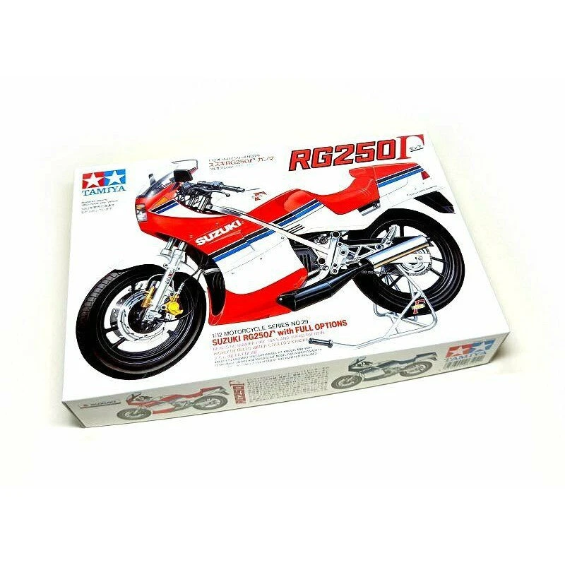 Tamiya 1/12 Suzuki RG250 Gamma With Full Options Re-Issue 3 Tamiya 1/12 Suzuki RG250 Gamma With Full Options Re-Issue - Image 3