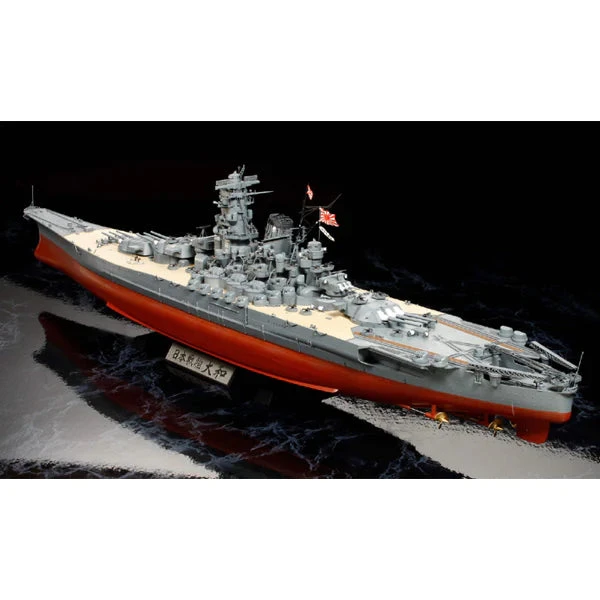 Tamiya 1/350 Japanese Battleship Yamato F 4 Tamiya 1/350 Japanese Battleship Yamato F - Image 4
