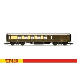 Hornby TT:120 Pullman Third Class Brake No. 65 With Lights - Era 3