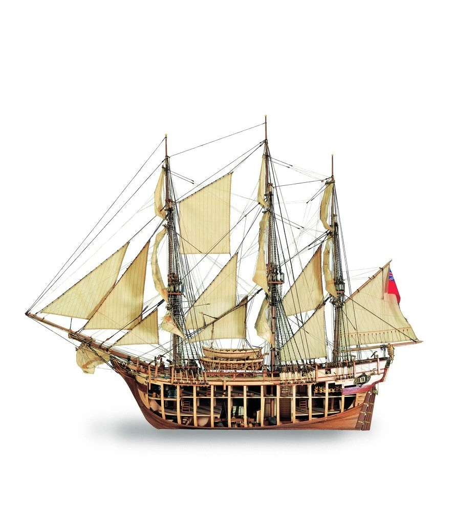 22810 1/48 HMS Bounty Wooden Ship Model 3 22810 1/48 HMS Bounty Wooden Ship Model - Image 3