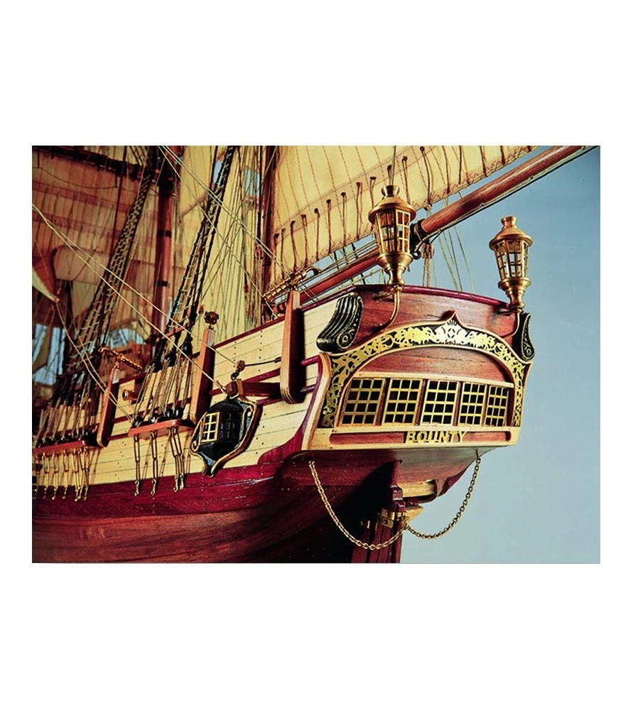 22810 1/48 HMS Bounty Wooden Ship Model 4 22810 1/48 HMS Bounty Wooden Ship Model - Image 4